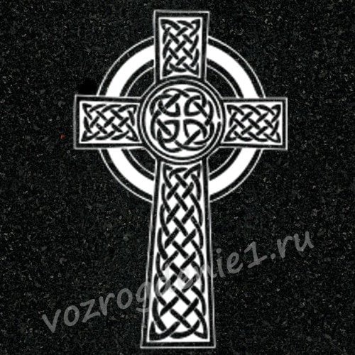 Гравировка креста №33