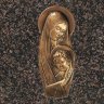 Бронзовый барельеф Девы Марии 31305