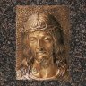 Бронзовый барельеф Иисуса Христа 31025