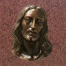Бронзовый барельеф Иисуса Христа 31672