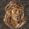 Бронзовый барельеф Иисуса Христа 31032