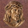 Бронзовый барельеф Иисуса Христа 31032