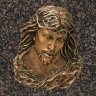 Бронзовый барельеф Иисуса Христа 32922