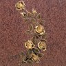 Бронзовые розы на памятник 29369-39