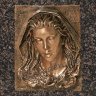 Бронзовый барельеф Девы Марии 32933