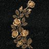 Бронзовые розы на памятник 29351-39